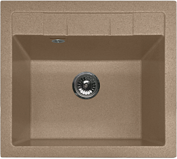 Фото товара: GranFest QUADRO GF-Q-561, мойка, мрамор, топаз