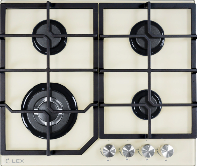 Детальное фото товара: LEX GVG 6040-1 IV LIGHT газовая поверхность