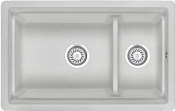 Фото товара: GRANULA 7304U мойка, гранит, арктик (белый)