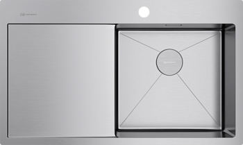 Фото товара: Omoikiri Akisame 86-IN-R, мойка, нержавеющая сталь, чаша справа