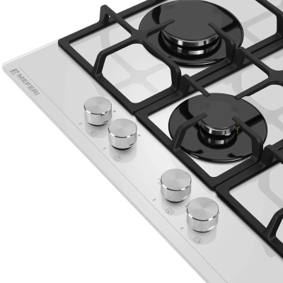 Детальное фото товара: MEFERI MGH604WH GLASS ULTRA газовая поверхность