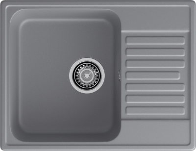 GranFest QUARZ GF-Z13, мойка, гранит, темно-серый