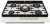 HIBERG VM 7255 Y Детальное фото товара: HIBERG VM 7255 Y газовая поверхность