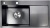 AMALET 7848L-STR-BL, мойка, нержавеющая сталь, графит Детальное фото товара: AMALET 7848L-STR-BL, мойка, нержавеющая сталь, графит