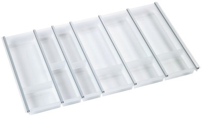 Фото товара: Ninka Cuisio Aqua 900, Tandem Box Blum, DWD XP, Nova Pro Grass, лоток для столовых приборов, белый