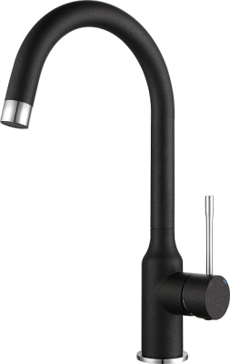 Rivelato GARDA 1923502, смеситель, гранит, антрацит 501 хром