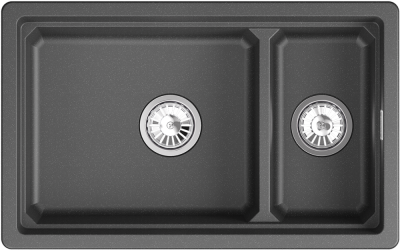 Детальное фото товара: GRANULA 7304iU мойка, гранит, черный