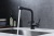 Emar EC-3003N black, смеситель, черный Детальное фото товара: Emar EC-3003N black, смеситель, черный