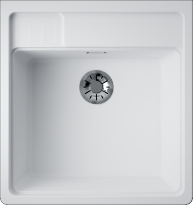 Фото товара: Omoikiri Kinokawa 60-WH, мойка, керамика, белый
