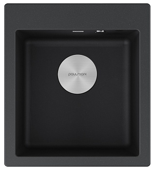 Фото товара: Paulmark KANTE 45, мойка, гранит, черный