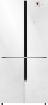 Детальное фото товара: Weissgauff WCD 450 White Rock Glass NoFrost Inverter