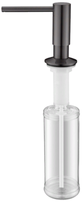 Детальное фото товара: Paulmark DECUS, дозатор для моющего средства, вороненая сталь