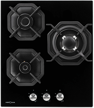 Фото товара: Krona ALBERO 45 BL газовая поверхность