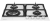 Hotpoint HGS 62F/WH Детальное фото товара: Hotpoint HGS 62F/WH газовая поверхность