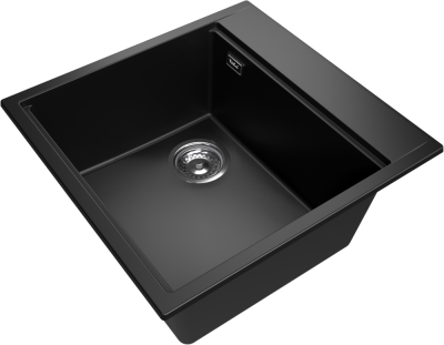 Детальное фото товара: Rivelato TESORO TR-505-L antracite мойка, гранит, антрацит