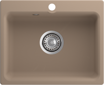 ЭкоМ М-520, мойка, мрамор, песочный