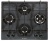 GEFEST ПВГ 2231-10 K56 Детальное фото товара: GEFEST ПВГ 2231-10 K56 газовая поверхность