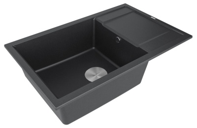 Детальное фото товара: Paulmark FLUGEN 60, мойка, гранит, черный
