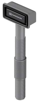 Детальное фото товара: Omoikiri OV-1-S GB Сменный прямоугольный перелив для арматуры серии WK-GB, графит