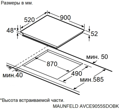 Схема встраивания