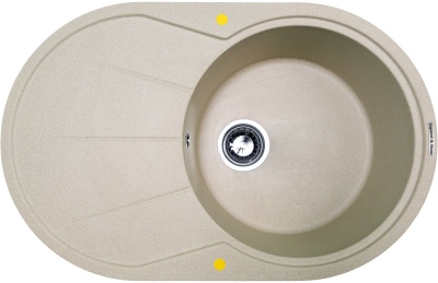 Детальное фото товара: Zigmund & Shtain KREIS OV 770B, мойка, осенняя трава 