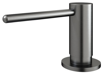 Emar ЕД-405D.PVD Dark, дозатор для моющего средства, вороненая сталь Emar ЕД-405D.PVD Dark, дозатор для моющего средства, вороненая сталь