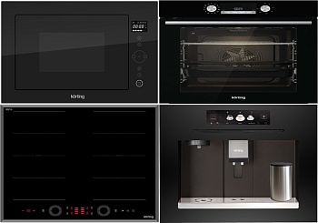 Фото товара: KORTING HIB 68700 B QUADRO + OKB 8931 CESN + KMI 825 TGN + KCM 9830 BCG