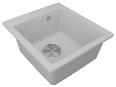 Детальное фото товара: Paulmark KANTE 45, мойка, гранит, белый