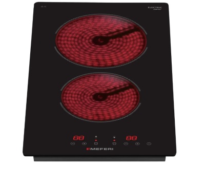 Детальное фото товара: MEFERI MEH302BK COMFORT стеклокерамическая поверхность