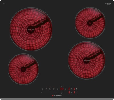 Детальное фото товара: MEFERI MEH604BK COMFORT PLUS стеклокерамическая поверхность