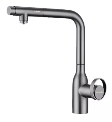 Детальное фото товара: Paulmark URBAN, смеситель, вороненая сталь