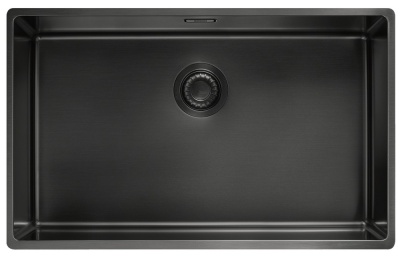 Фото товара: Franke BXM 210/110-68 F-INOX, мойка, нержавеющая сталь, антрацит