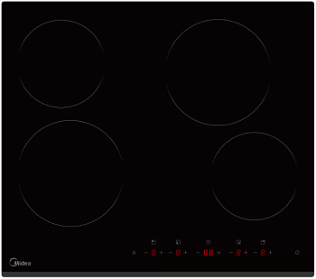 Фото товара: Midea MCH64107F стеклокерамическая поверхность