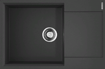 Фото товара: Omoikiri Daisen 78-LB-BL, мойка, гранит, черный