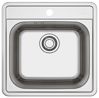 Фото товара: ALVEUS MORE 20 NAT-90, мойка, нержавеющая сталь (в комплекте с сифоном 1130550)