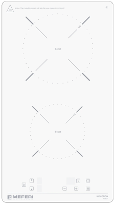Детальное фото товара: MEFERI MIH302WH POWER индукционная поверхность