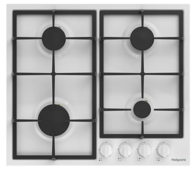 Фото товара: Hotpoint HGMT 642 WH газовая поверхность