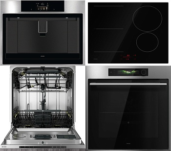 Фото товара: ASKO HI2642FBG1 + OT66SSH + OCM64SSH + CM8477S + DFI747U/1 + RBC276SND1