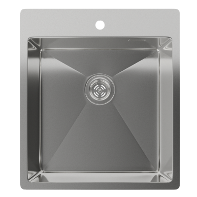 Детальное фото товара: Rivelato RINOX 4450 INOX, мойка, нержавеющая сталь