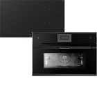 Kuppersbusch KI 8560.0 SR + CBD 6550.0 S5 Black Velvet