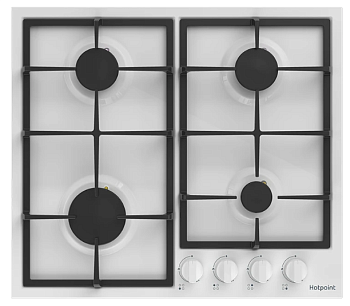 Фото товара: Hotpoint HGMT 642 WH газовая поверхность