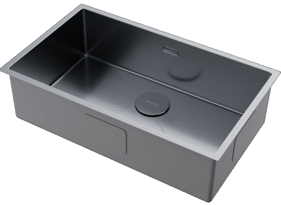 Детальное фото товара: Omoikiri Taki 74-U/IF Microdecor IN, мойка, нержавеющая сталь