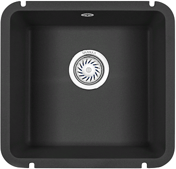 Фото товара: GRANULA 3801 мойка, гранит, черный