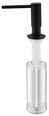 Paulmark DECUS, дозатор для моющего средства, антрацит Paulmark DECUS, дозатор для моющего средства, антрацит