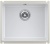 KUCHENSTERN SUBKERAM 60, мойка, керамика, кристальный белый Детальное фото товара: KUCHENSTERN SUBKERAM 60, мойка, керамика, кристальный белый
