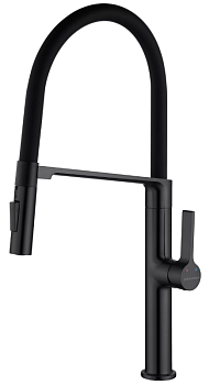 Фото товара: Paulmark BARREL, смеситель, вороненая сталь