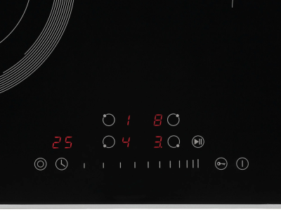 Детальное фото товара: Krona ORSA 60 BL/S стеклокерамическая поверхность