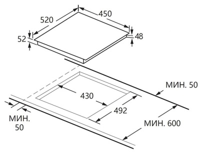 Схема встраивания