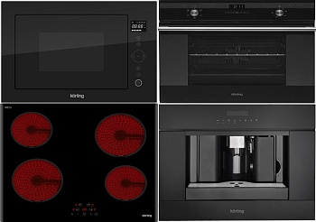 Фото товара: KORTING HK 60003 B + OKB 760 FN + KMI 825 TGN + KCM 9200 BG