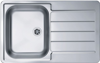 ALVEUS LINE 80 NAT-60 , мойка, нержавеющая сталь (в комплекте с сифоном 1011644)